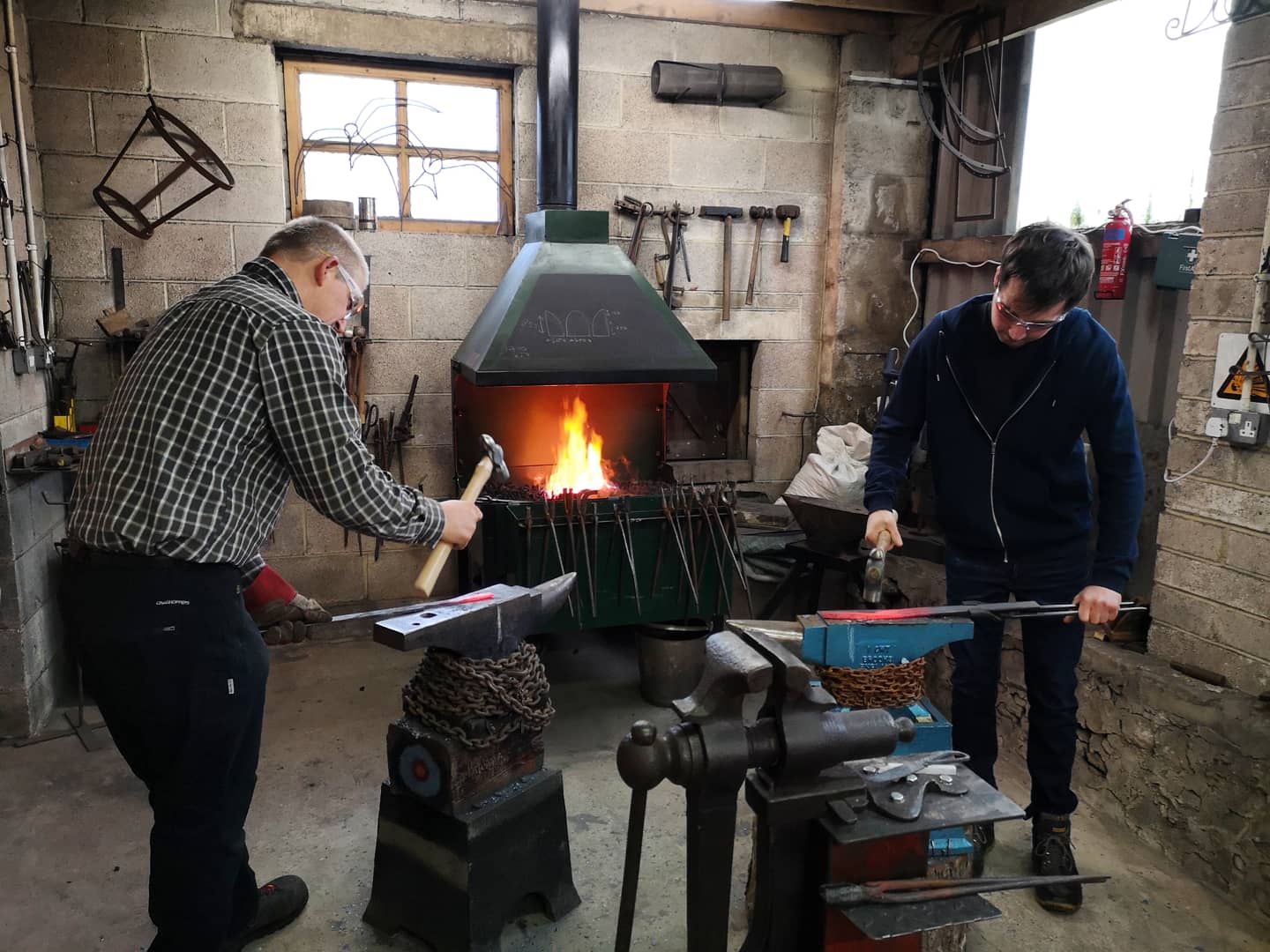 blacksmith students