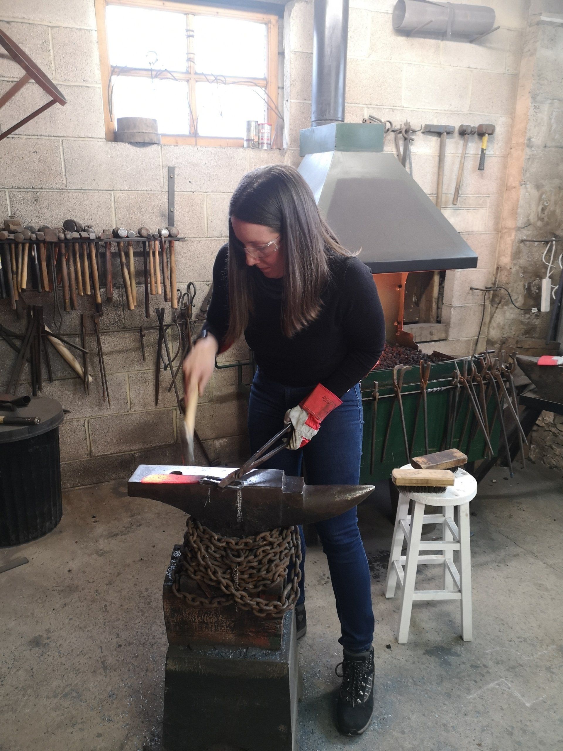 blacksmith student