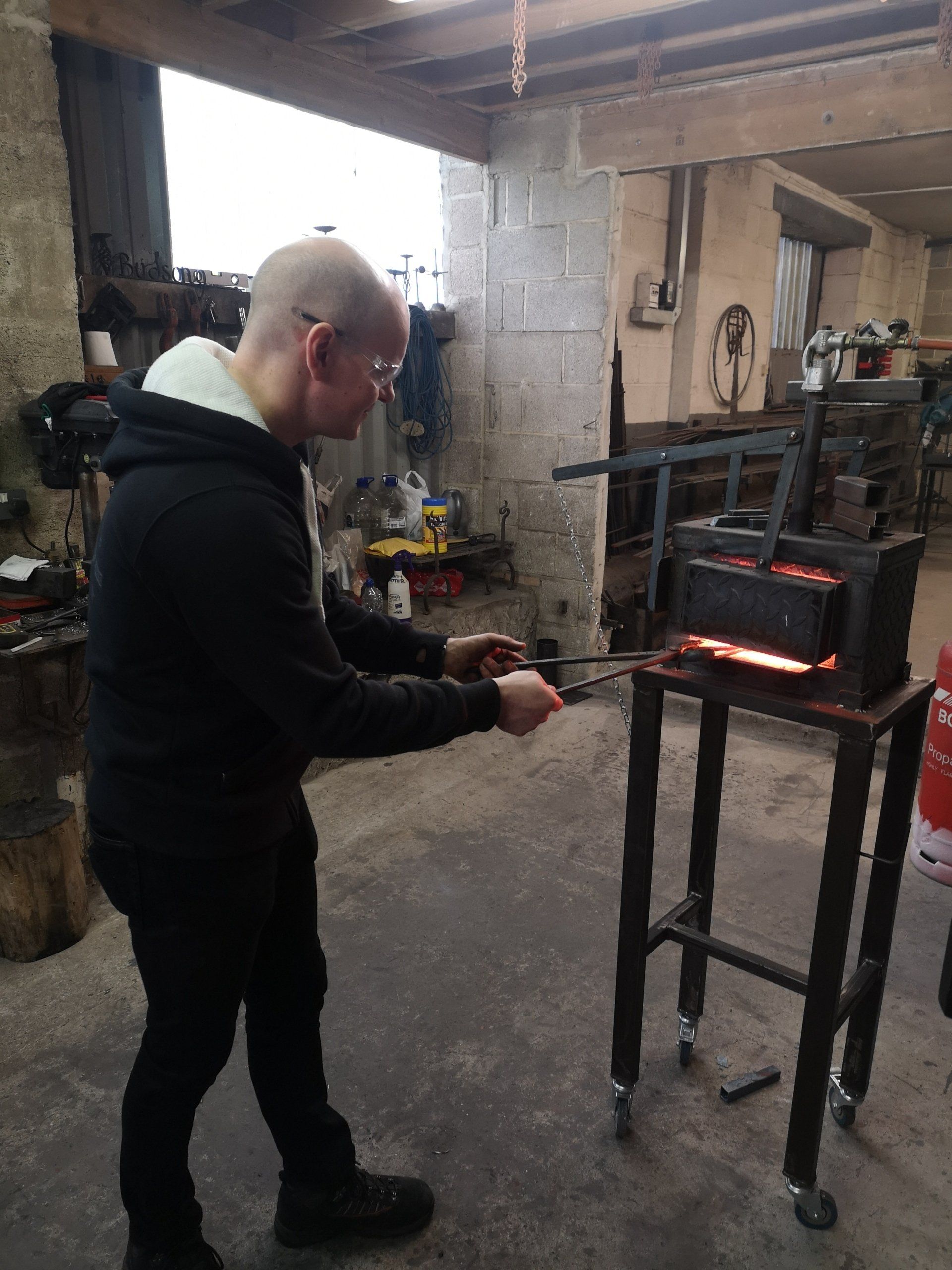 blacksmith student