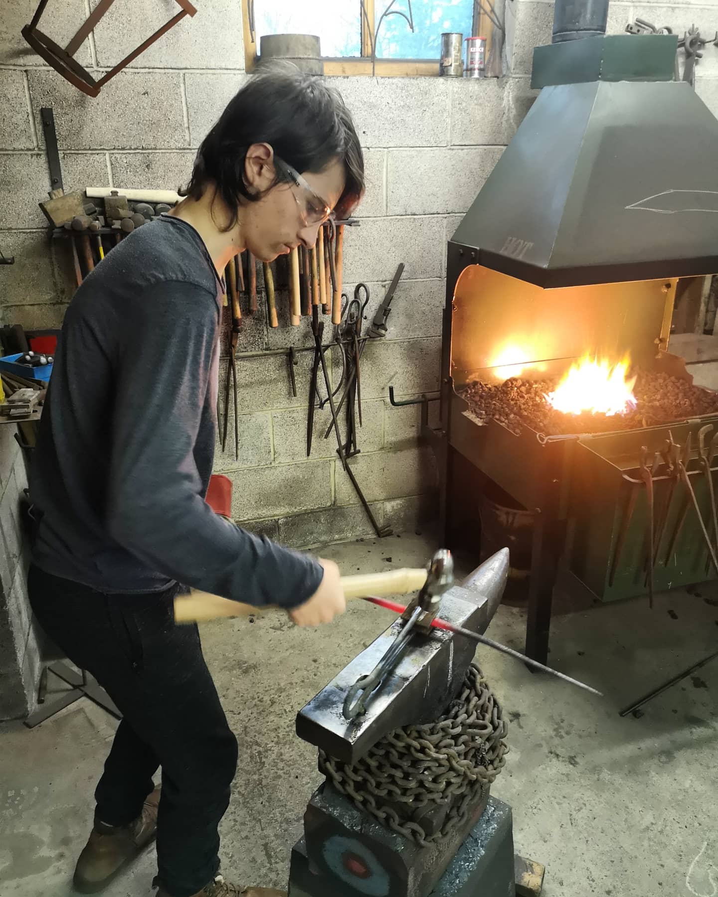 blacksmith student