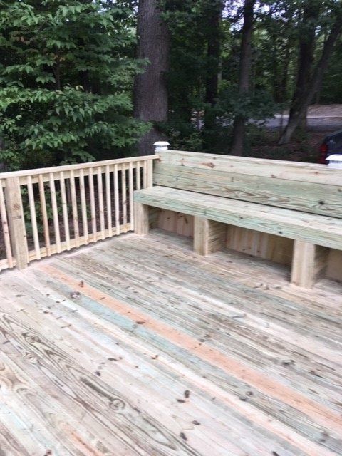 Pool Deck After  — Clean Roof Gutter in Sharpsville, PA