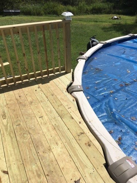 Floor — Deck Beside the Pool in Sharpsville, PA Floor — Deck Beside the Pool in Sharpsville, PA