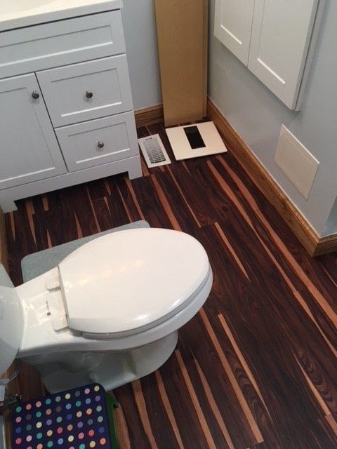 Bathroom Remodel After  — Clean Roof Gutter in Sharpsville, PA