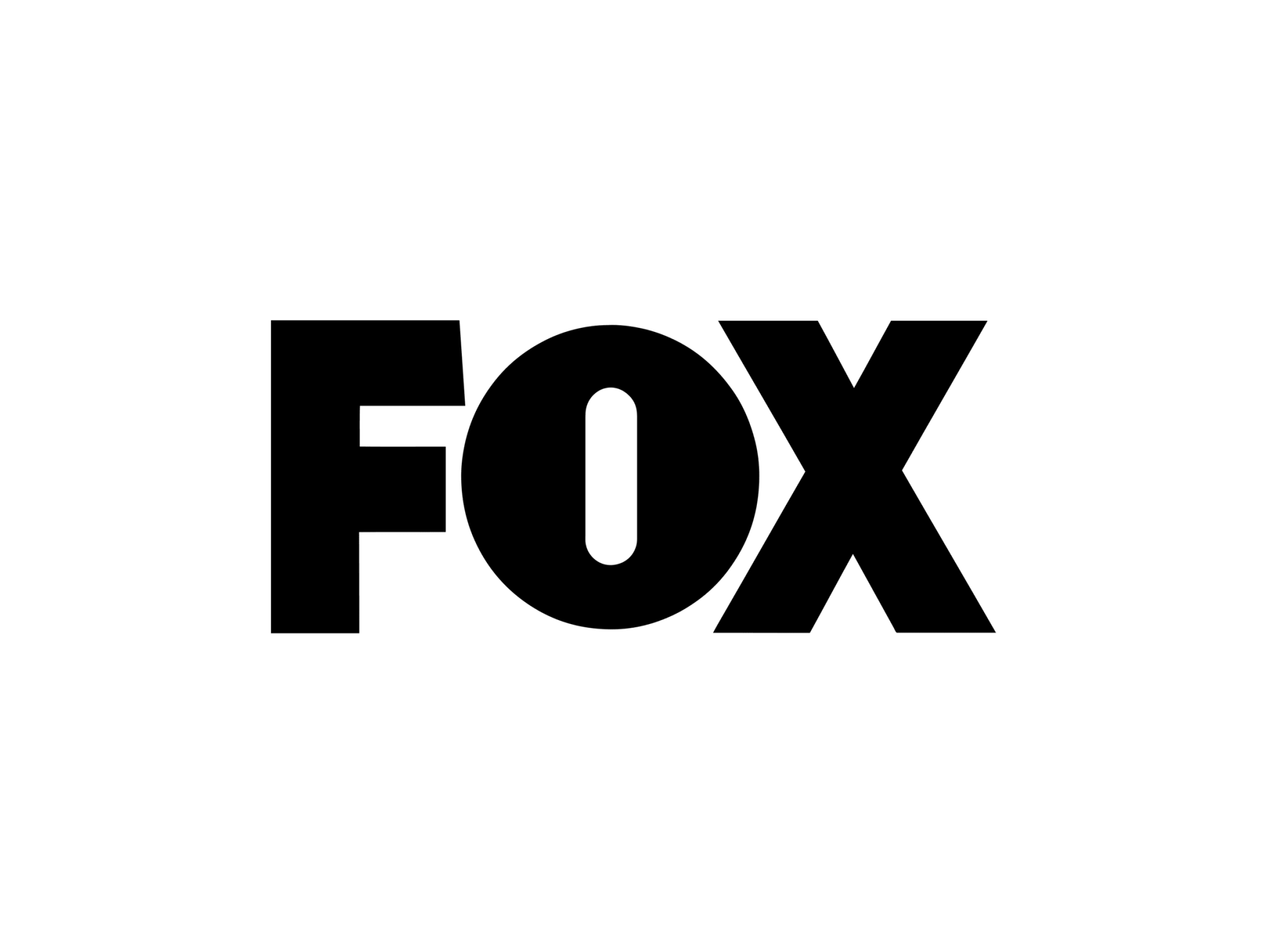 FOX logo in black, with bold sans-serif letters on a white background.