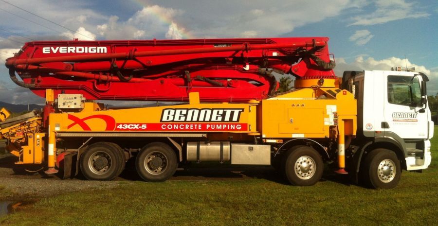 Professional concrete pumping in the Whitsundays and surrounding areas