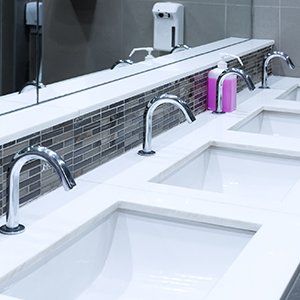 Commercial Plumbing — Clean Commercial Sinks in Indianapolis, IN Commercial Plumbing — Clean Commercial Sinks in Indianapolis, IN