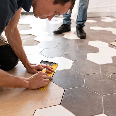 Installing New Laminate Flooring — Mercer, PA ─ Gerlach’s Seamless Gutters & Home Improvements Installing New Laminate Flooring — Mercer, PA ─ Gerlach’s Seamless Gutters & Home Improvements