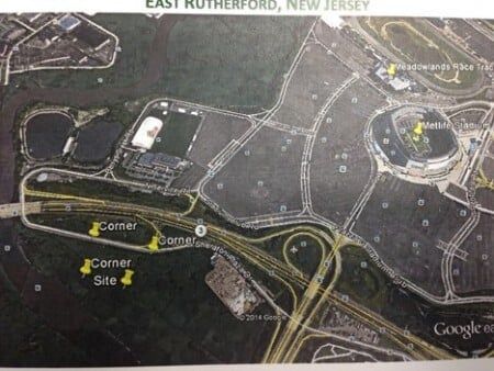 East Rutherford Map — Clifton, NJ — Evergreen Commercial Real Estate Brokers Inc