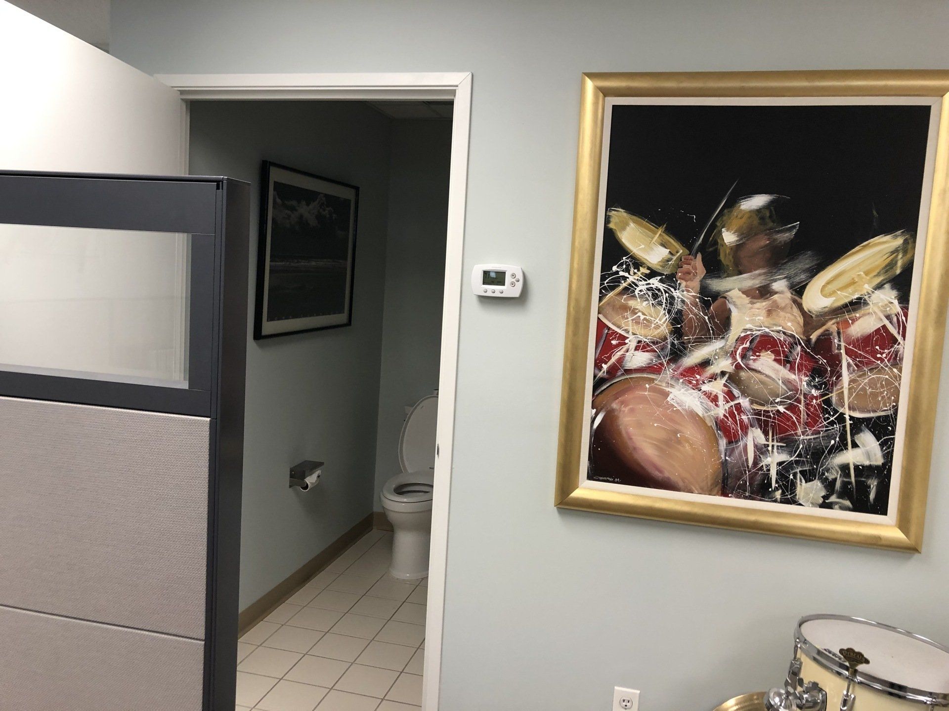 Office Condo Bathroom — Clifton, NJ — Evergreen Commercial Real Estate Brokers Inc