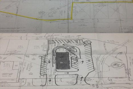 Turnpike Land Area Sketch — Clifton, NJ — Evergreen Commercial Real Estate Brokers Inc