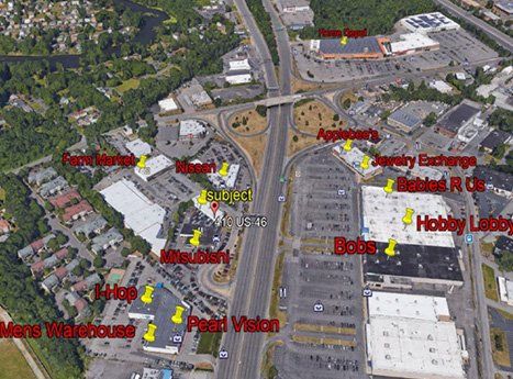 Map Of Stores — Clifton, NJ — Evergreen Commercial Real Estate Brokers Inc
