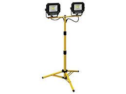Portable lights on a stand
