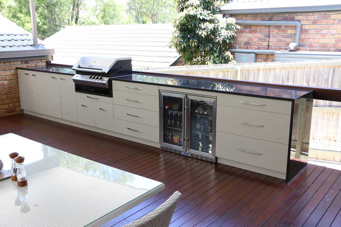 grill in kitchen