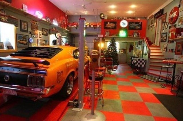 Keep your toys in the basement Basement workshop