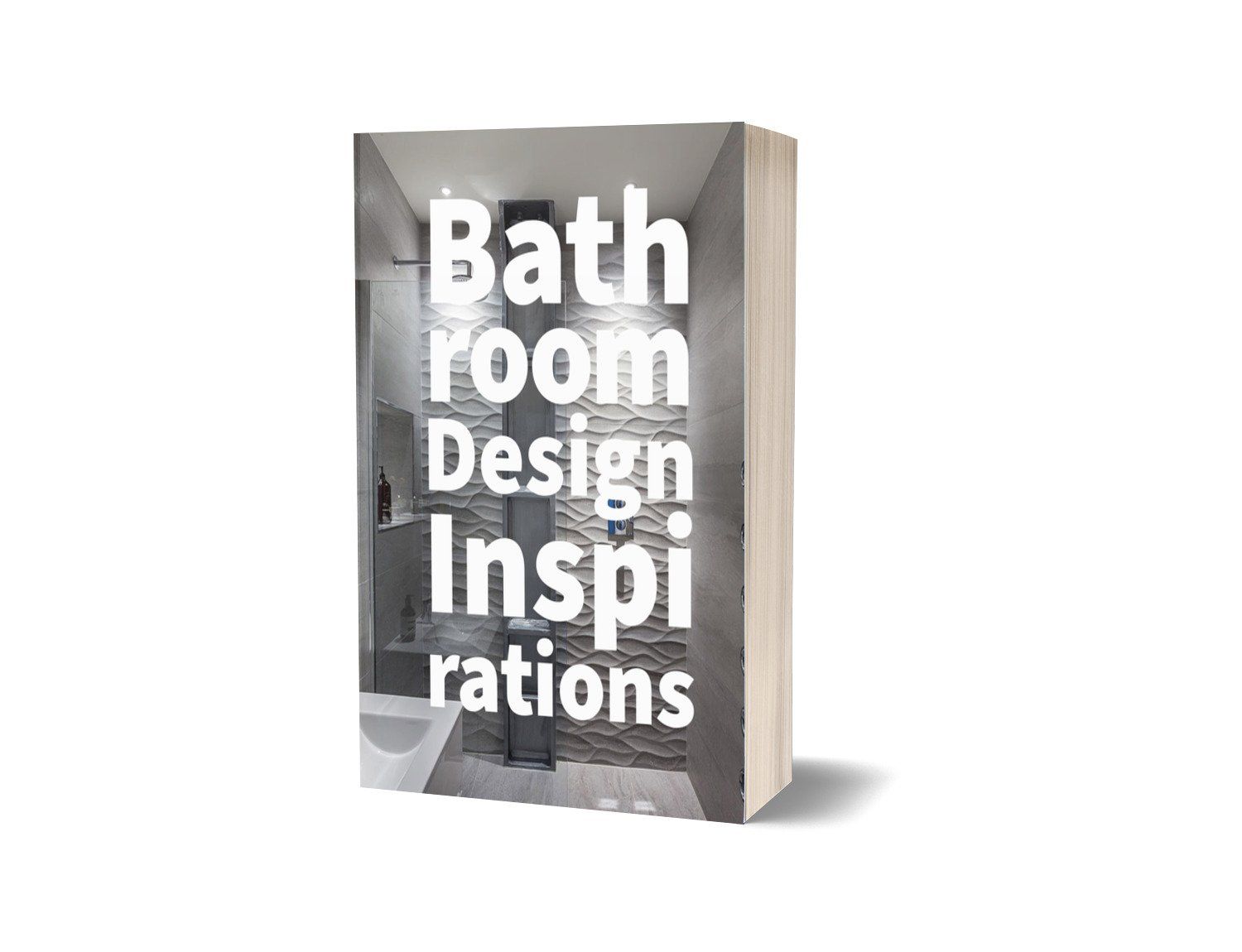 It is a book about bathroom design inspirations.