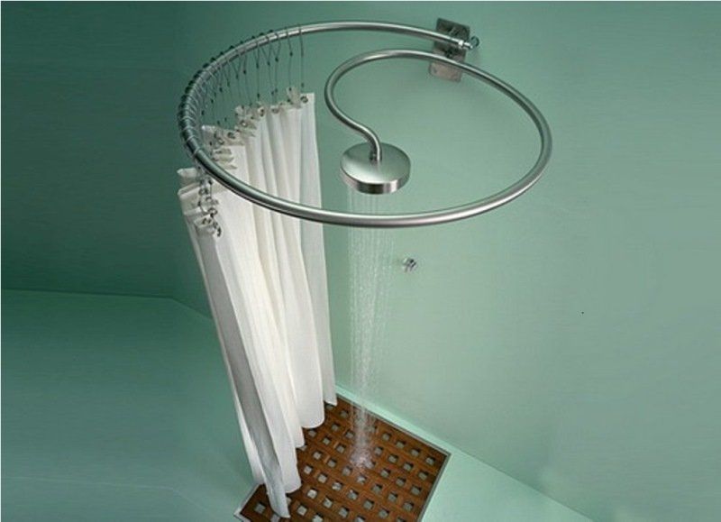 Smart design and technology comes to bathrooms Smart shower rail design and technology