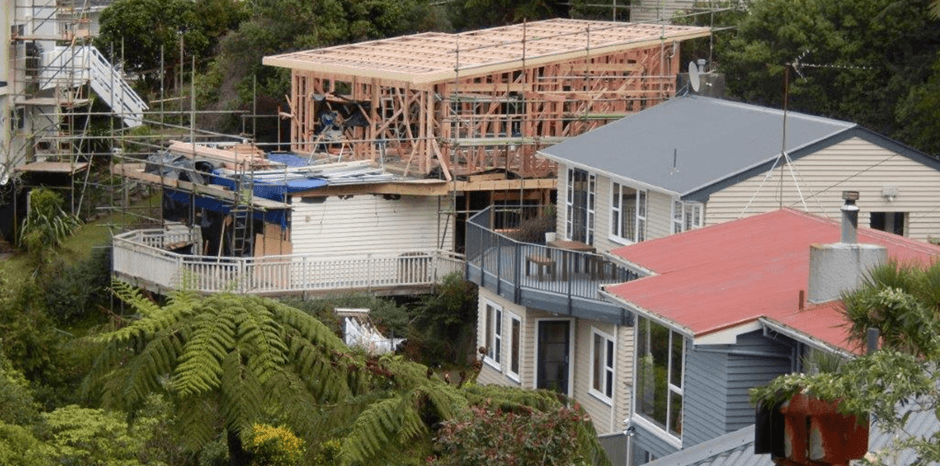 second storey extension on wellington home