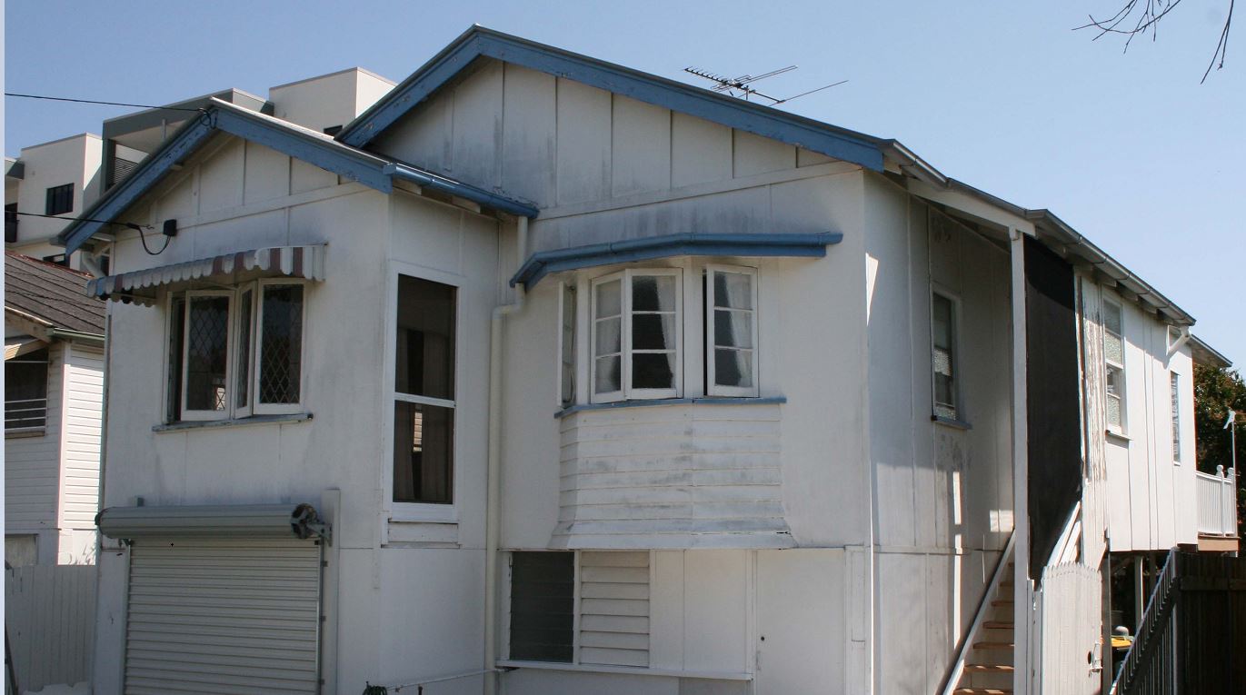 The old fibrolite home desperately needed recladding
