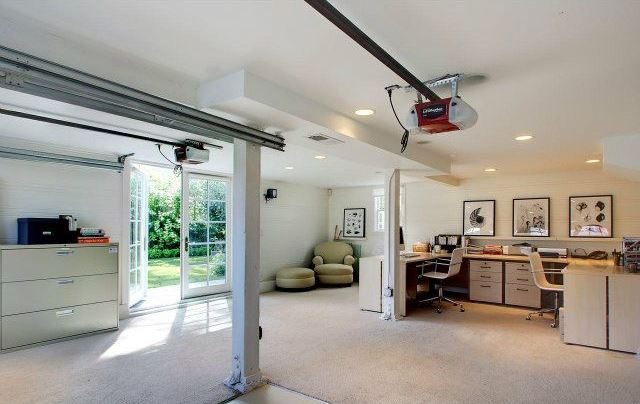 change your garage into your home office