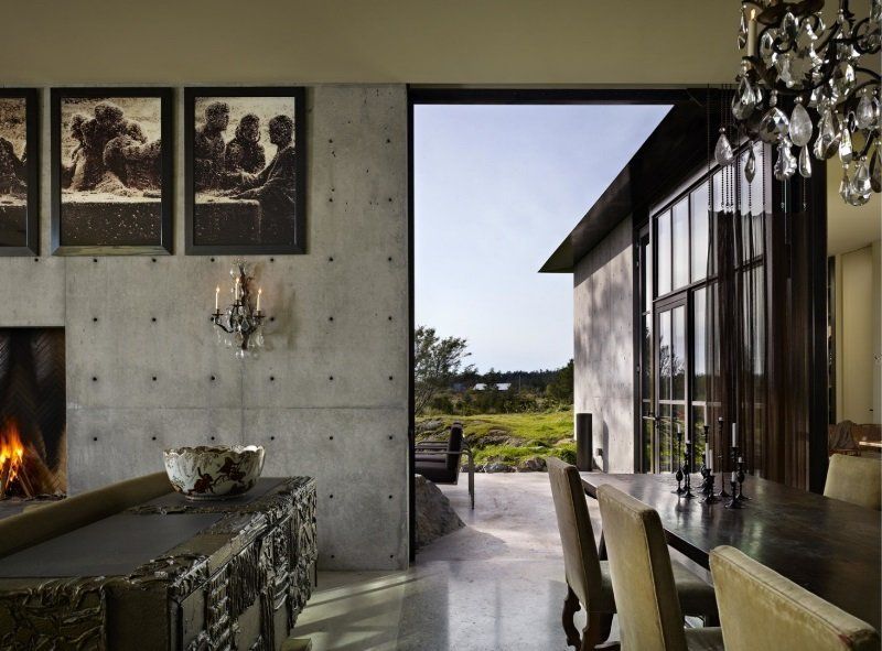 Concrete, yes. Cold, no. Concrete home