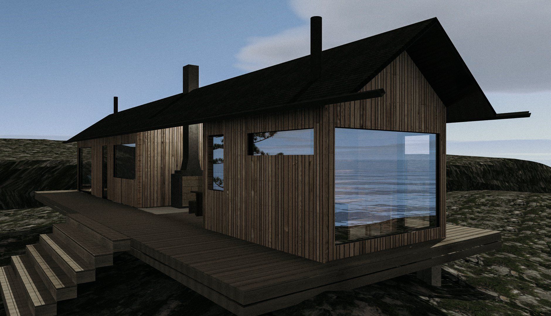 Project O guesthouse with sauna