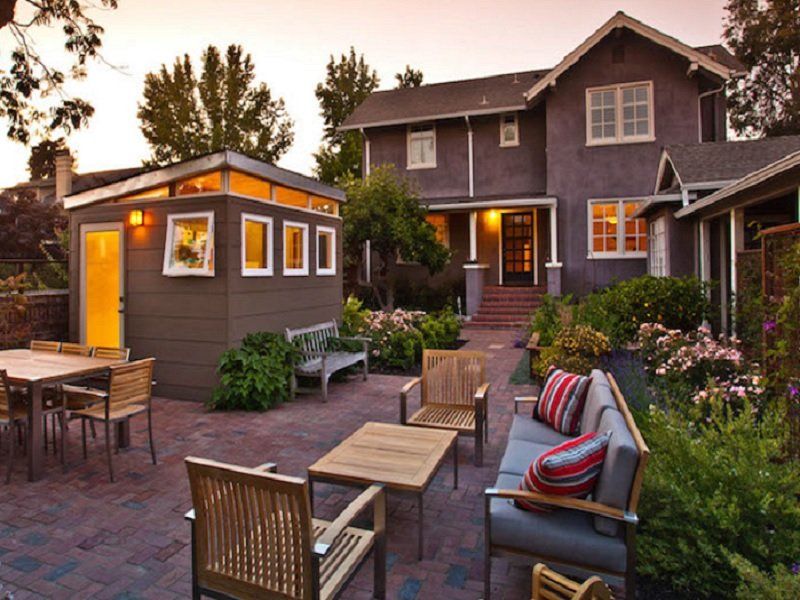 Granny flat and shed match house