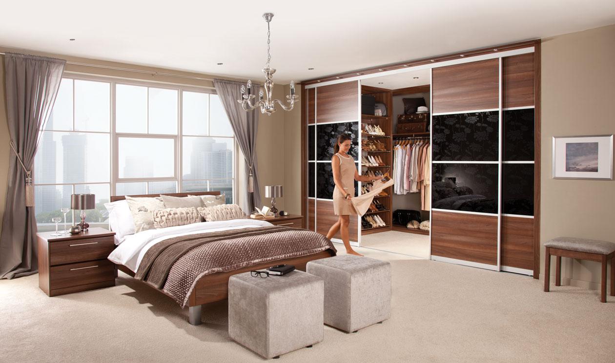 Walk-in wardrobe options
