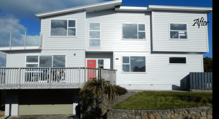 A new floor on this house opened up a new lifestyle and views Small house transformed