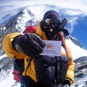 Mark Wood at Everest Mark Wood at Everest