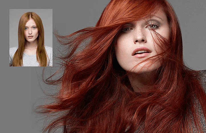 red hair colour