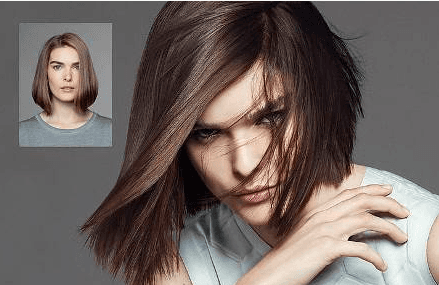 hair before and after