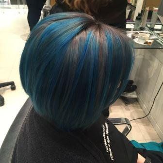 blue haircolour experts ombre hair long hair transformations kayandkompany salon hairdressers muswellhill london n10
