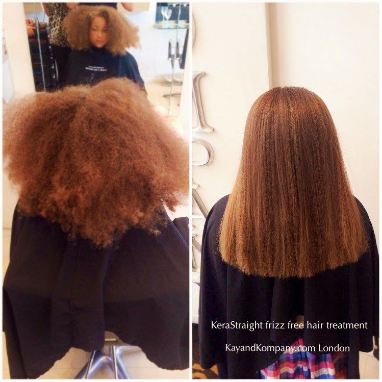 Kerastraight frizzy hair Brazilian blow out-Keratin hair treatments at kay and kompany salons in london n10 muswell hill