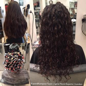 spiral perm, long hair perms, kayandkompany london perm salons, northlondon perm hair, curly hair hairdressers, long hair perms london, perm hair muswell hill n10, hair perm salons, curly hair, perm hair spiral, long curly hair, curly perm hair, hair perm london, perm curly hair salons