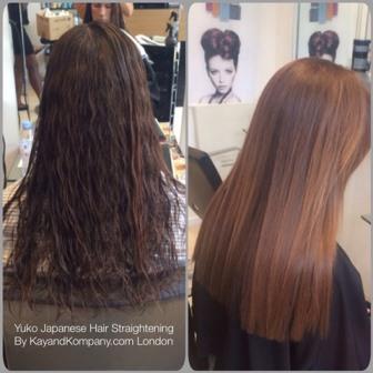 Yuko Japanese hair straight before and after hair in kayandkompany yuko salon in London n10, n8, n22, muswell hill yuko-japanese-hair-straightening-in-london-before-and after-yuko-hair-straight-salons-kayandkompany-in-muswellhill-London-n10-n8-n22-northlondon