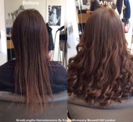 Hairextensions great lengths before and after by kay and kompany London hairextension salon 2. Hair extensions great lengths salons in north london, great lengths salons kay and kompany in muswellhill London n10, hair extensions salons london kayandkompany, natural hair extensions, hairextensions great lengths, hair extensions in haringey and barnet, great lengths extensions UK, remy hairextensions, hair extension prices, human hair extensions