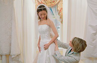 Wedding dress alterations