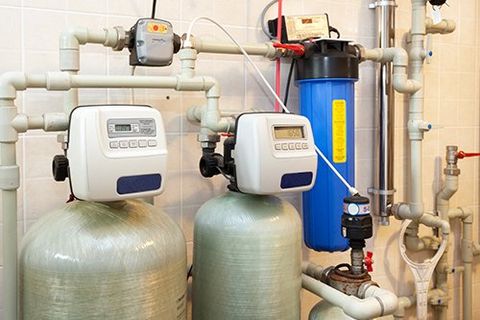 Water Treatment Filters — Iron Removal Filters Installed with Tank in Hockessin, DE Water Treatment Filters — Iron Removal Filters Installed with Tank in Hockessin, DE