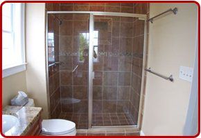 Bathroom — Virginia Beach, VA — Atlantic Glass And Mirror Co. Inc.