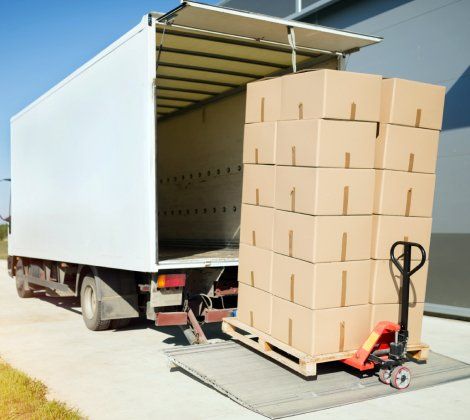 trasporto di materiali edili