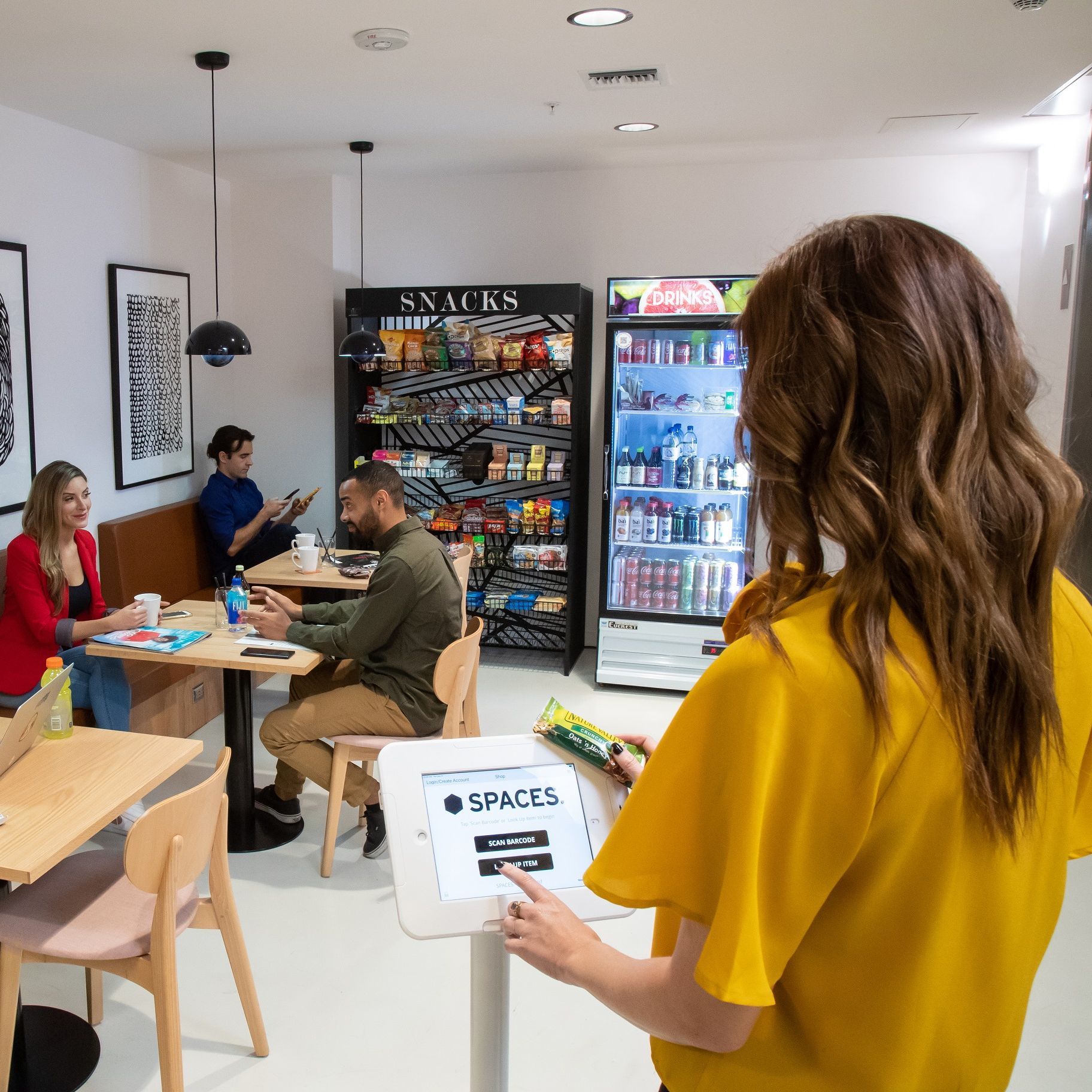 Micro Markets- Self serve grab and go snacks and drinks