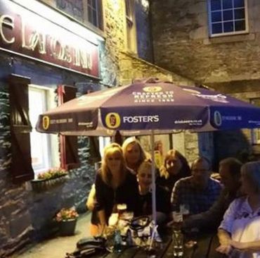 Customers at The Lairds Inn at Castle Cary