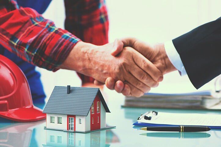 Shaking Hands — Construction Services in Wayne, NJ