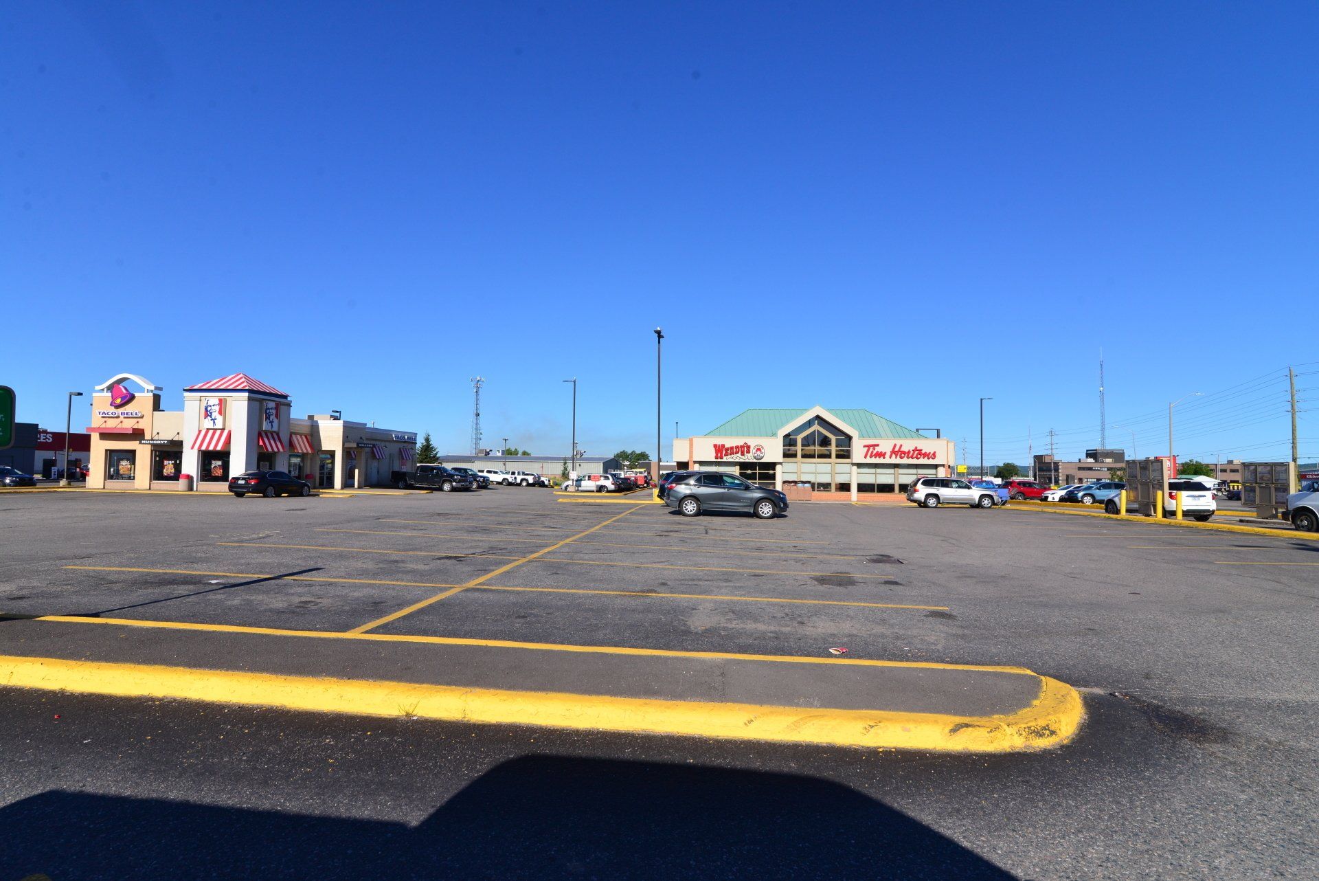 Tim Horton's, Wendy's and KFC Plaza