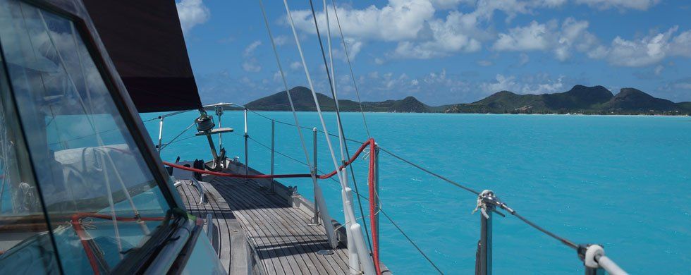 1975 Nicholson 42 in the Caribbean