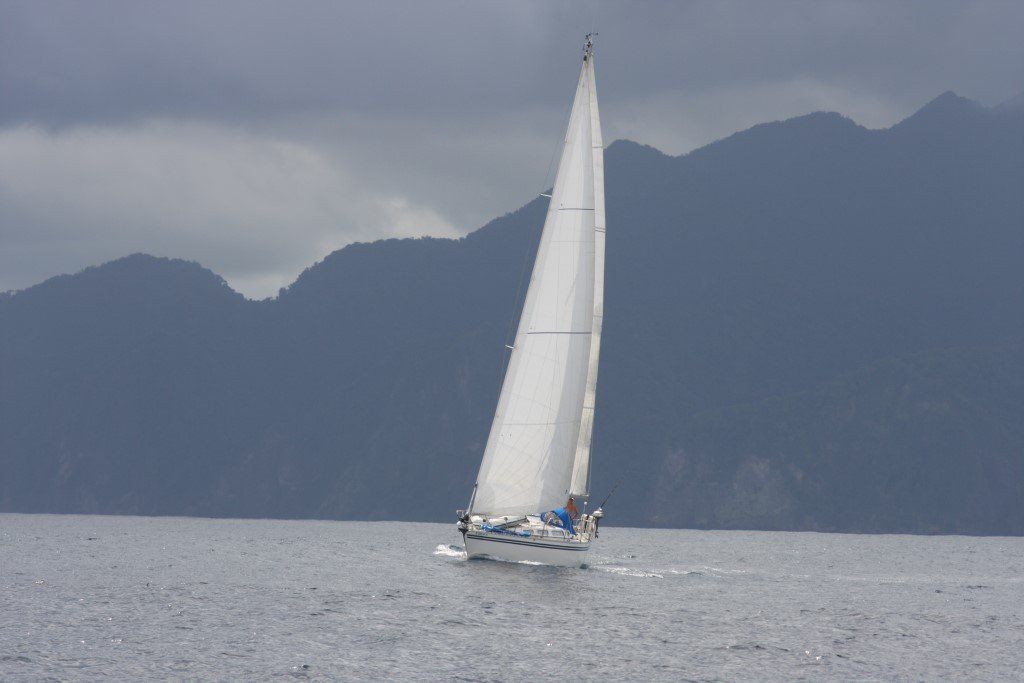 Granada Atlantica 375 under sail