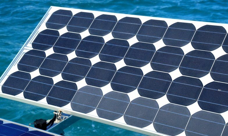 1975 Nicholson 42 Solar panel