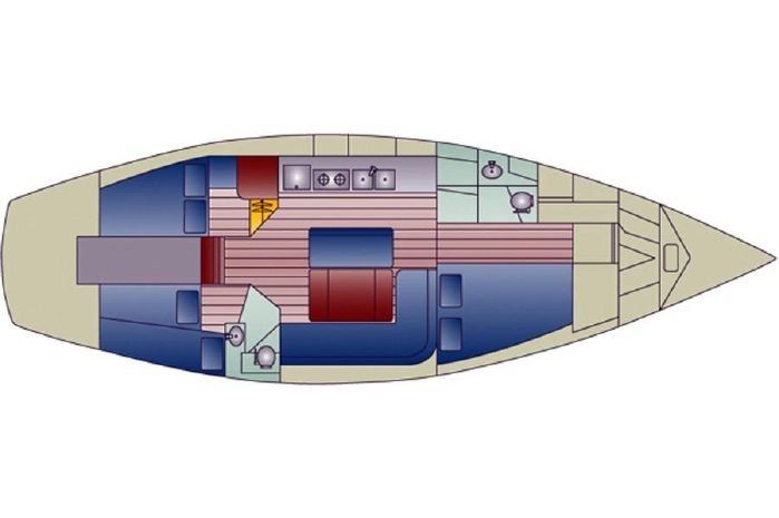 Warrior 40 interior layout
