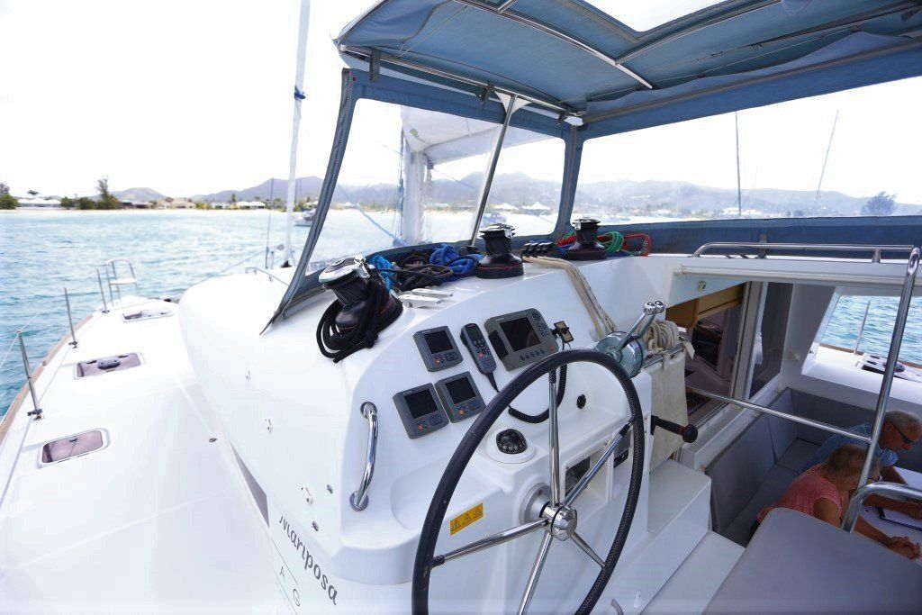 Lagoon 400 helm