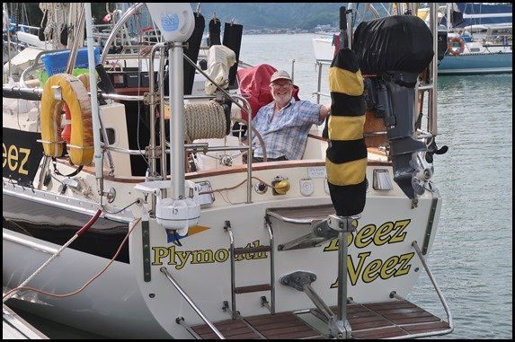 Warrior 40 stern and wind steering